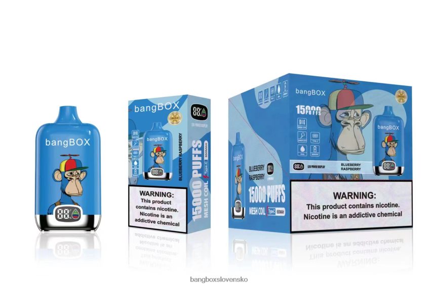 Bang Box Slovensko - Bang Box 15 000 ťahov F0440646 čučoriedka malina