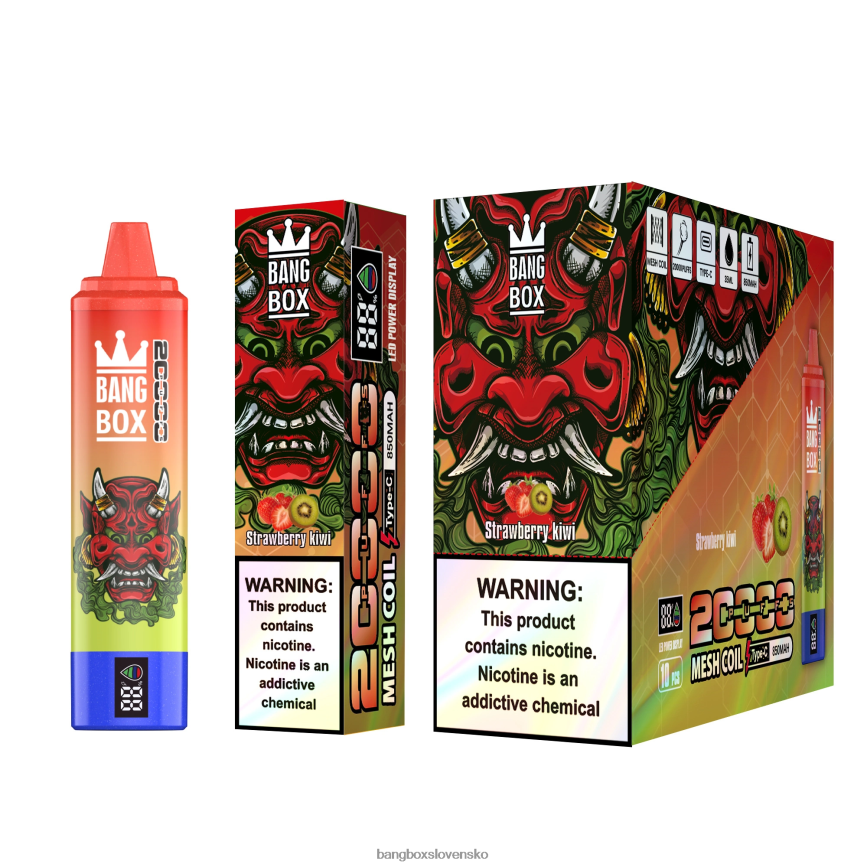 Bang Box Slovensko - Bang Box Inteligentná obrazovka s 20 000 ťahmi F0440651 jahodové kiwi