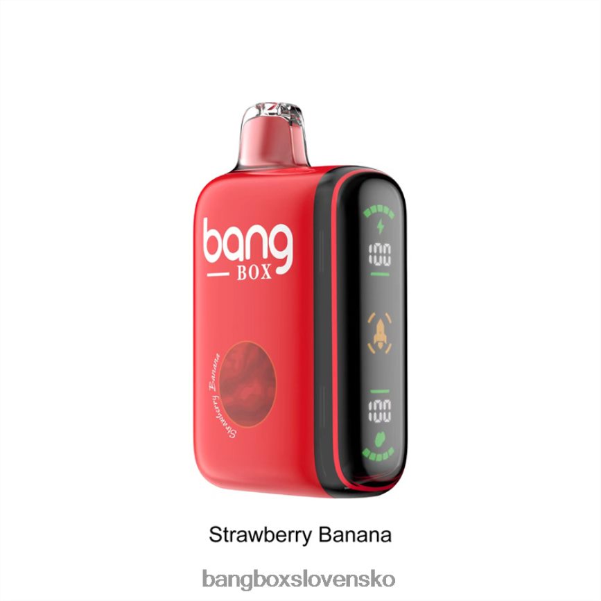 Bang Box Vape Price - Bang Box Inteligentný displej výkonu 9000-18000 ťahov F0440625 jahodový banán