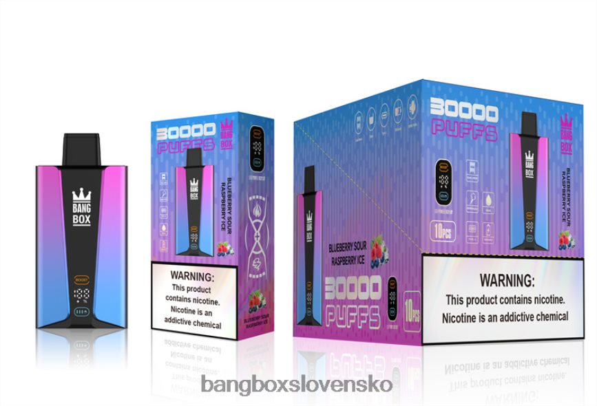 Bang Box Slovensko - Bang Box Inteligentná obrazovka s 30 000 ťahmi F0440681 čučoriedkový kyslý malinový ľad