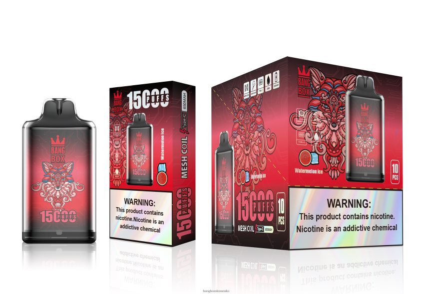 Bang Box Slovensko - Bang Box s1-15000 potiahnutí F04406106 melónový ľad