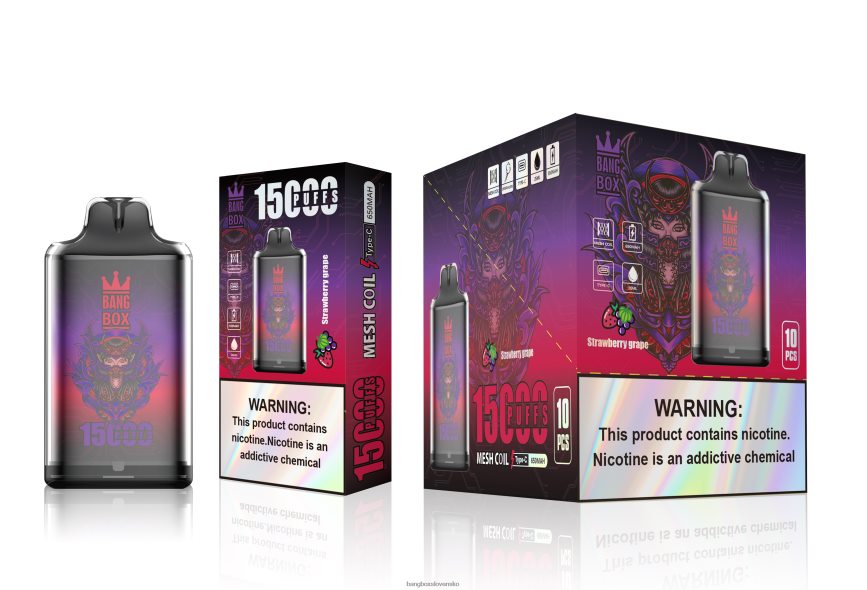 Bang Box Slovensko - Bang Box s1-15000 potiahnutí F04406111 jahodové hrozno