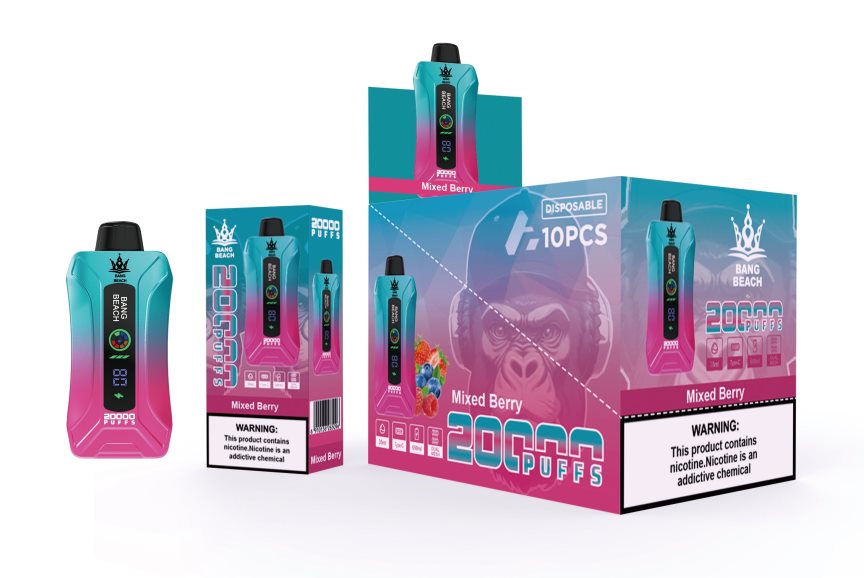 Bang Box Vape Price - Bang Beach 20 000 potiahnutí inteligentnou obrazovkou F044065 zmiešané bobule