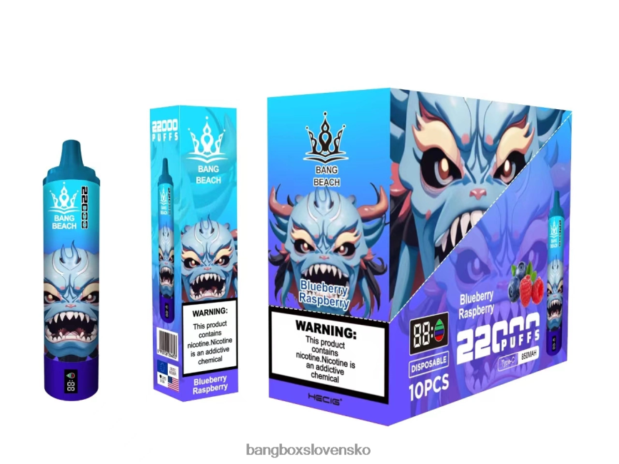 Bang Box Cena - Bang Beach Inteligentná obrazovka s 22 000 ťahmi F0440614 čučoriedka malina